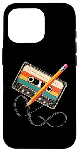80er 90er Kassette Retro Outfits Hülle für iPhone 16 Pro 80er 90er Kassette Retro Outfits Hülle für iPhone 16 Pro von Für alle Mixtape- und Retro Kassetten Fans!