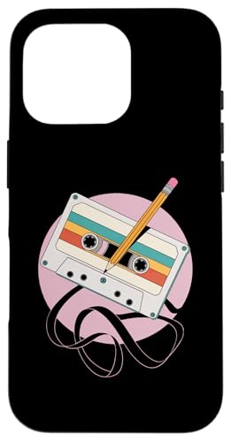 80er 90er Kassette Retro Outfits Hülle für iPhone 16 Pro 80er 90er Kassette Retro Outfits Hülle für iPhone 16 Pro von Für alle Mixtape- und Retro Kassetten Fans!