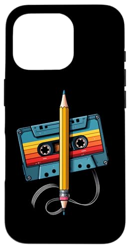 80er 90er Kassette Retro Outfits Hülle für iPhone 16 Pro 80er 90er Kassette Retro Outfits Hülle für iPhone 16 Pro von Für alle Mixtape- und Retro Kassetten Fans!