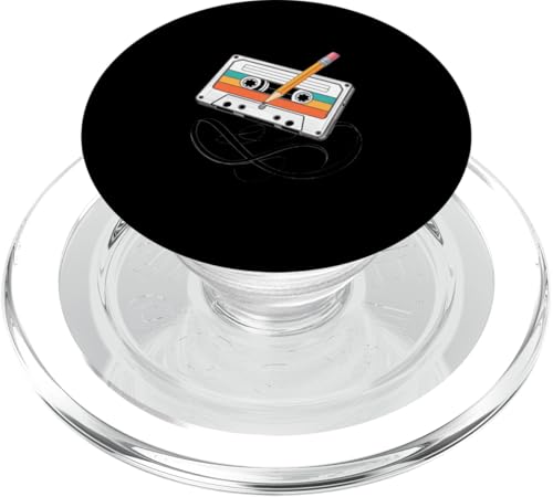 80er 90er Kassette Retro Outfits PopSockets PopGrip für MagSafe 80er 90er Kassette Retro Outfits PopSockets PopGrip für MagSafe von Für alle Mixtape- und Retro Kassetten Fans!