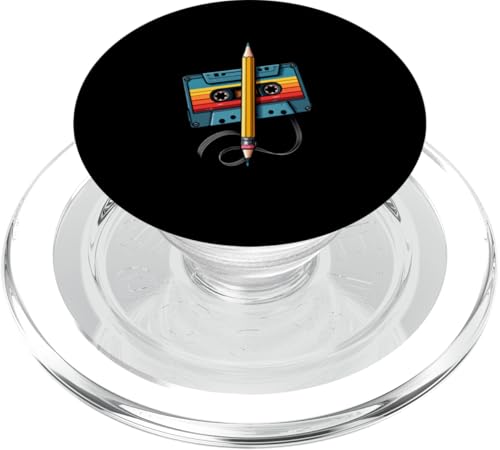 80er 90er Kassette Retro Outfits PopSockets PopGrip für MagSafe 80er 90er Kassette Retro Outfits PopSockets PopGrip für MagSafe von Für alle Mixtape- und Retro Kassetten Fans!