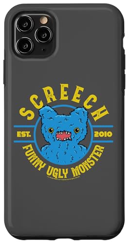 Fuggler Screech Blue FuggGlow Lustiges hässliches Monster Hülle für iPhone 11 Pro Max von Fuggler