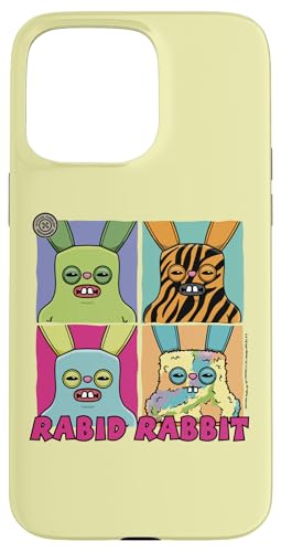 Rabid Rabbit Blue Snuggler Multi Wellensittich Fuggler & Co Hülle für iPhone 15 Pro Max von Fuggler