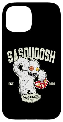 Sasquoosh White Wellensittich Fuggler College Sports Hülle für iPhone 15 von Fuggler
