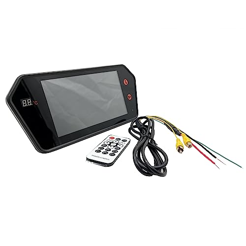 Fuhjythy Mp5 Rückspiegel-Display, Rückfahrüberwachung, Display, Auto-Rückspiegel-Monitor, 7 Fuhjythy Mp5 Rückspiegel-Display, Rückfahrüberwachung, Display, Auto-Rückspiegel-Monitor, 7 von Fuhjythy