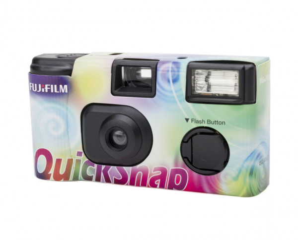 Fujicolor QuickSnap Einwegkamera ISO 400 27 Aufnahmen mit Blitz von Fuji