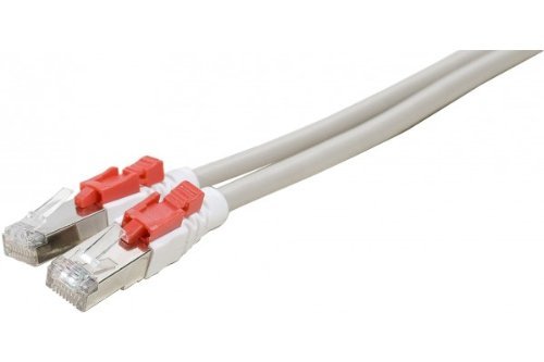 Dexlan Cat6 SSTP Patchkabel mit Verriegelungssystem – Grau von Fujifilm