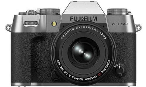 FUJIFILM X-T50 Silber / 16-50mm Kit von Fujifilm