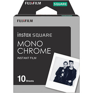 FUJIFILM instax SQUARE Sofortbildkamera-Film MONOCHROME, 10 St. von Fujifilm