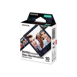 FUJIFILM instax SQUARE Sofortbildkamera-Film Star Illumination, 10 St. von Fujifilm