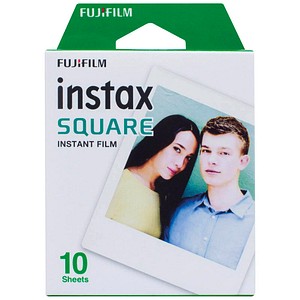 FUJIFILM instax SQUARE Sofortbildkamera-Film weiß, 10 St. von Fujifilm