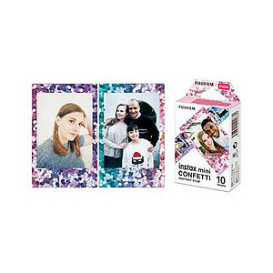 FUJIFILM instax mini Sofortbildkamera-Film Confetti, 10 St. von Fujifilm