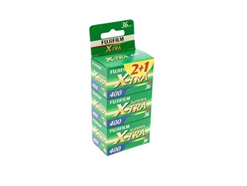 Fuji Superia X-TRA 400-36 Film (Farbe, 3er Pack) von Fujifilm