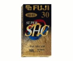 Fuji VHS DC-SHG E-30 Video-Kassette von Fujifilm