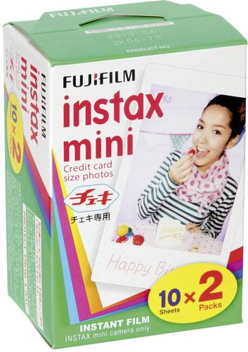 Fujifilm 1x2 Instax Film Mini Sofortbild-Film von Fujifilm