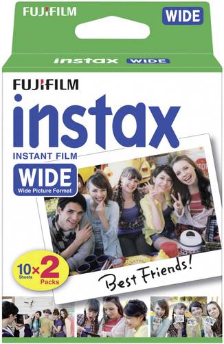 Fujifilm 1x2 Instax Film WIDE Sofortbild-Film Fujifilm 1x2 Instax Film WIDE Sofortbild-Film von Fujifilm