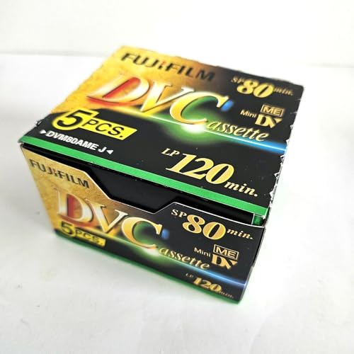 Fujifilm 5 STK. Mini-DV-Kassetten 80 Min. SP-Modus 120 Minuten LP-Modus Fujifilm 5 STK. Mini-DV-Kassetten 80 Min. SP-Modus 120 Minuten LP-Modus von Fujifilm