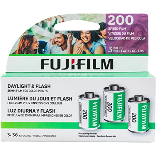 Fujifilm FUJICOLOR 200 Color Negativ-Film ISO 200 Fotofilm, 35 mm Größe, 36 Belichtung, ca-36 von Fujifilm