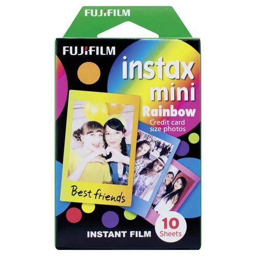 Fujifilm Instax Mini Film Rainbow Sofortbild-Film von Fujifilm