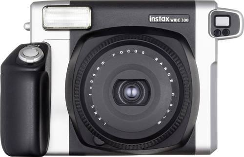 Fujifilm Instax Wide 300 Sofortbildkamera Schwarz mit eingebautem Blitz von Fujifilm