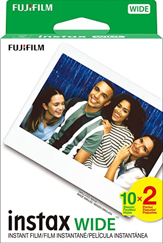 Fujifilm Instax Wide Film, Weiß, 2 Stück von Fujifilm