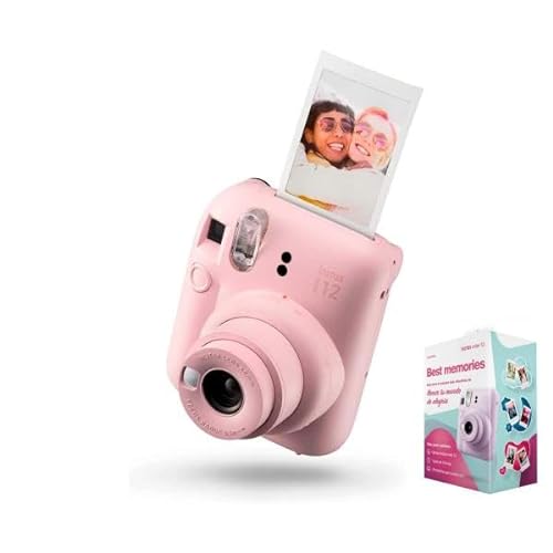 Fujifilm Kit Best Memories Instax Mini 12 Blossom Pink/Sofortbildkamera von Fujifilm