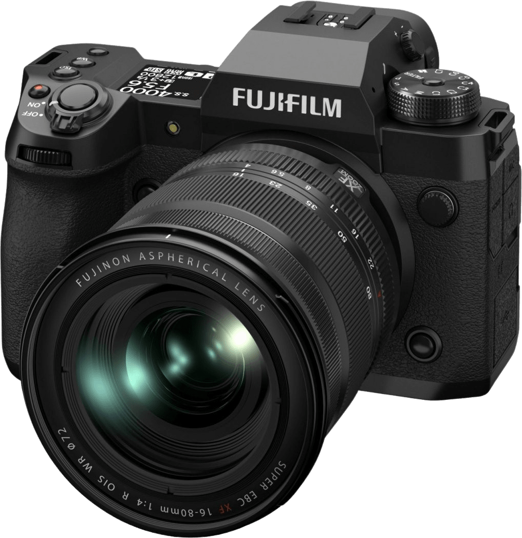 Fujifilm X-H2 + XF16-80mm F4 R OIS WR Objektiv von Fujifilm