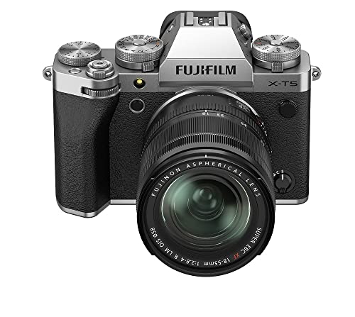 Fujifilm X-T5 Silber + FUJINON XF18-55mmF2.8-4 R LM OIS Objektiv Kit, 4547410486742 von Fujifilm