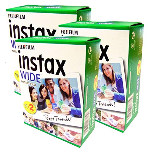 Fujifilm fuji instax wide instant photo 60 film für 210 200 100 300 kamera von Fujifilm