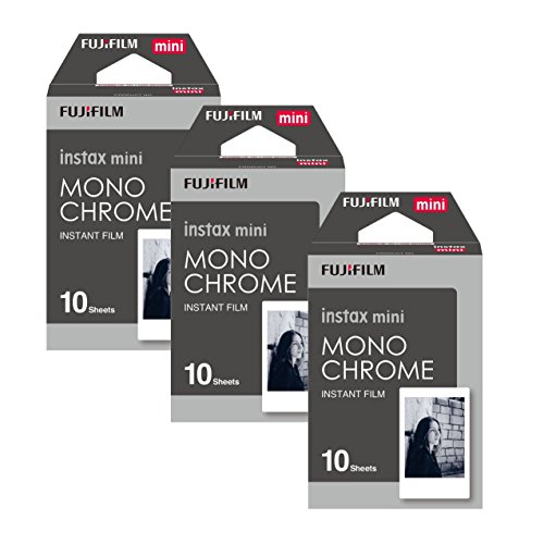 Fujifilm instax 3x10 Film mini Kamera, Monochrome WW1 schwarz/weiß von Fujifilm