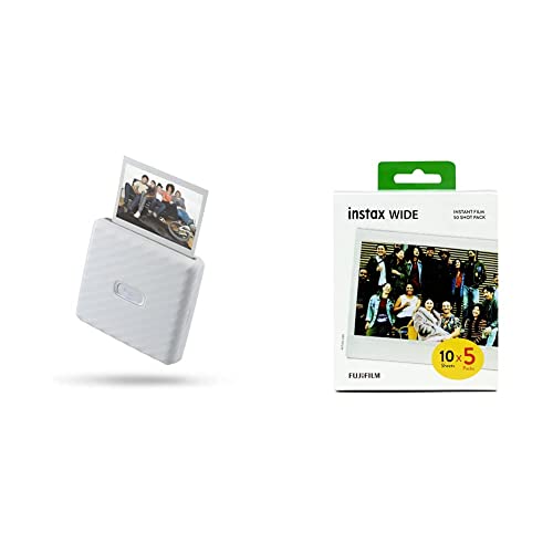 INSTAX LINK Wide Smartphone Printer Wide Film, 5'er Pack (5x10 Aufnahmen) von Fujifilm