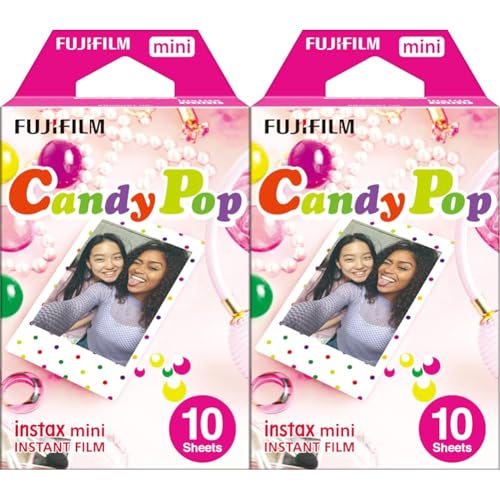 INSTAX Mini Film Candypop (Packung mit 2) von Fujifilm