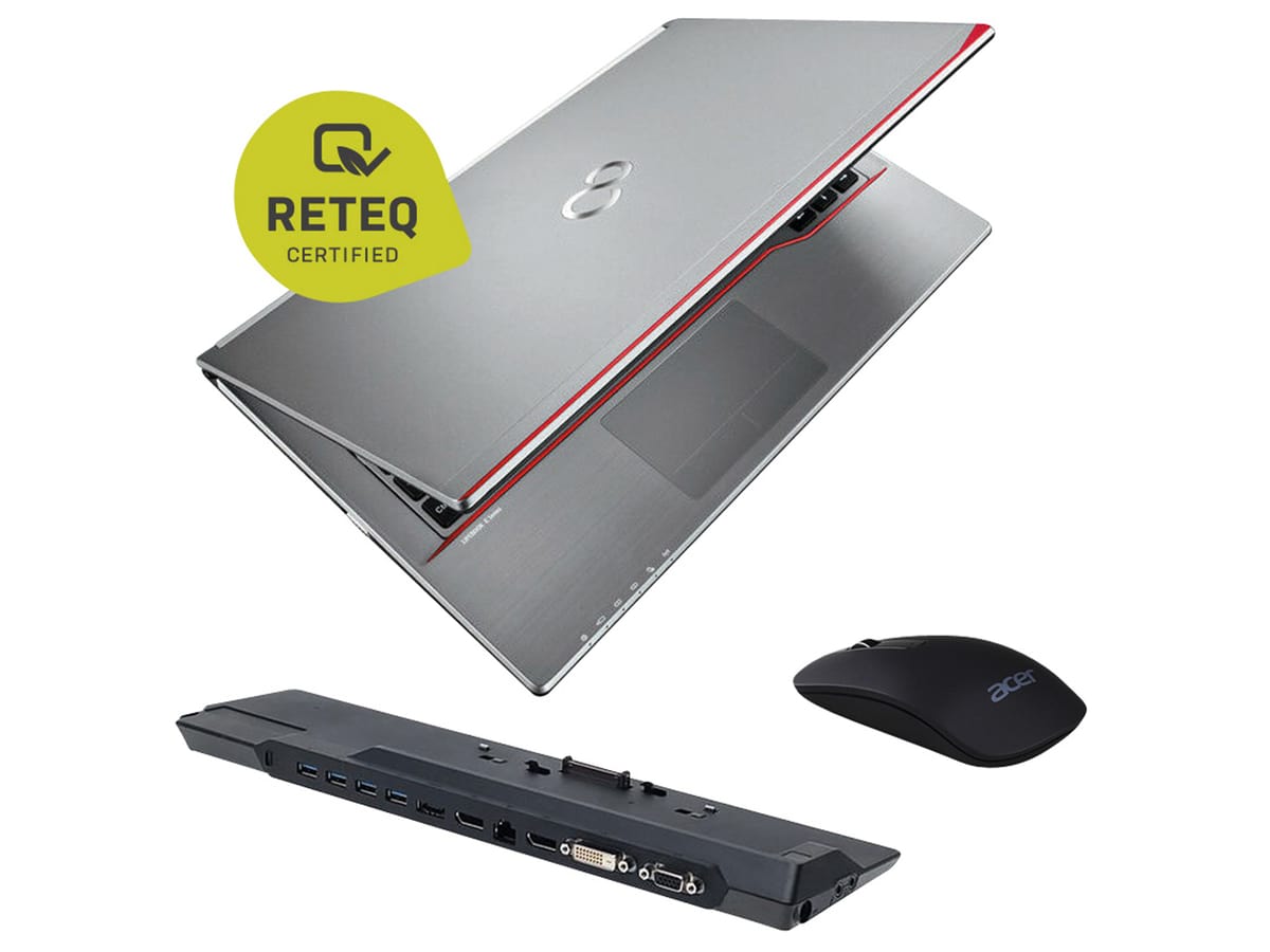 FUJITSU Notebook Lifebook, E736, 33,78 cm (13,3"), 16GB, 512GB, Win10Pro, refurbished von Fujitsu