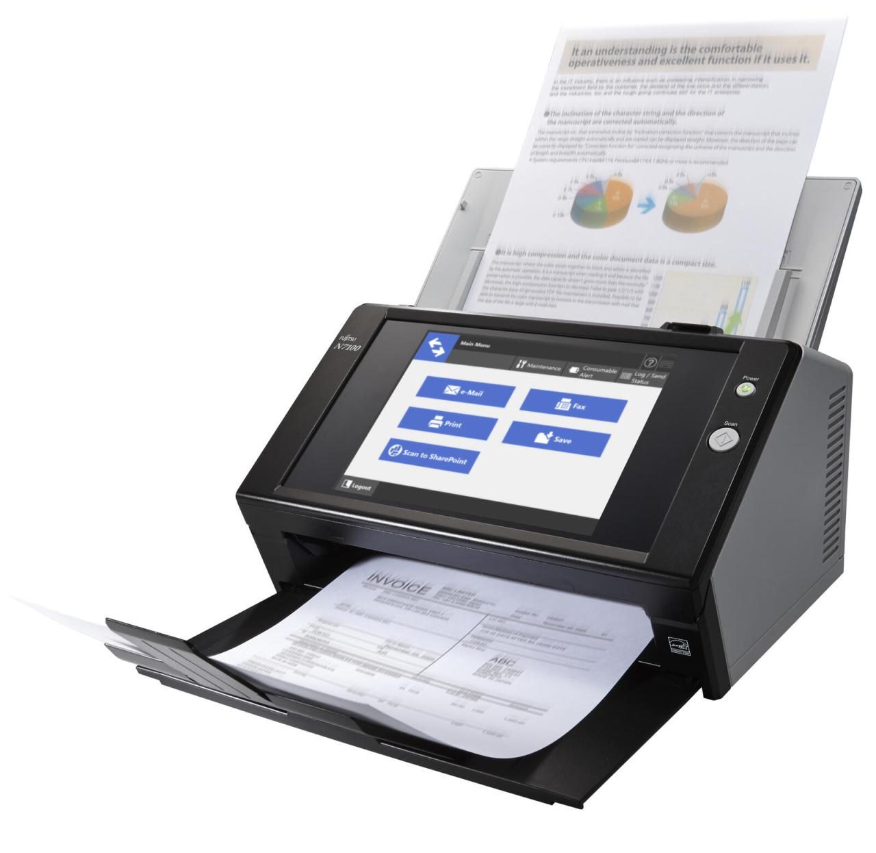 FUJITSU ScanSnap N7100E Netzwerk-Scanner von Fujitsu