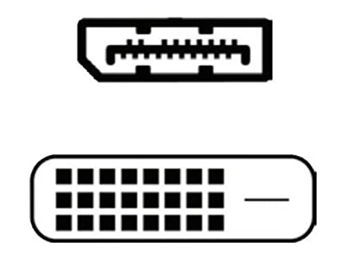 Fujitsu DisplayPort to DVI-Kabel, 40 cm von Fujitsu