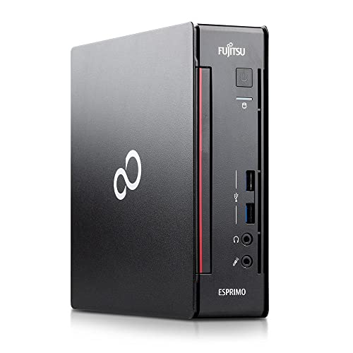 Fujitsu Esprimo Q556 PC Mini Desktop-Computer Intel i5-6400T RAM 16GB DDR4 SSD 240GB Windows 10 Pro + Office 2021 (Generalüberholt) von Fujitsu
