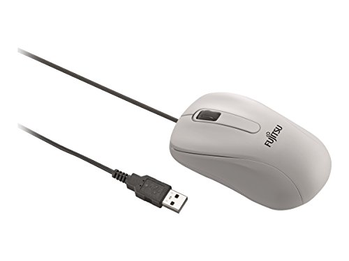 Fujitsu M520 Maus Beidhändig USB Typ-A Optisch 1000 DPI grau von Fujitsu