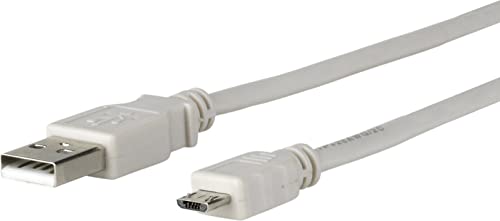 Fujitsu Microconnect USBABMICRO5G USB Kabel 5m Micro-USB B USB A 2.0 480Mbit/s grau von Fujitsu