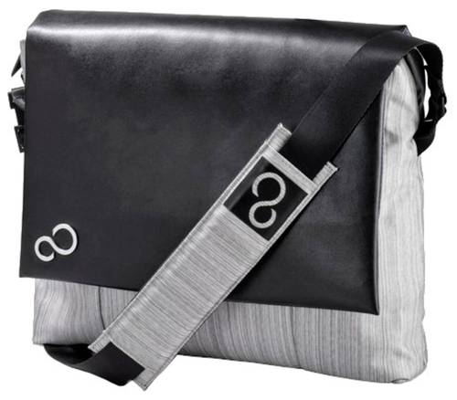 Fujitsu Notebook Tasche Messenger Bag Passend für maximal: 35,6cm (14 ) Schwarz/Grau von Fujitsu