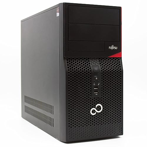 Fujitsu PC Desktop Gaming (überholt) Entry Level Esprimo P420 Windows 10 Professional Intel Core i7-4770 RAM Speicher 16GB SSD 512GB GeForce GTX 1650 4GB GDDR6 von Fujitsu