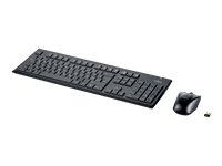 Fujitsu Wireless KB Mouse Set LX400 GB LX400, Wireless, RF Wireless, S26381-K552-L465 (LX400, Wireless, RF Wireless, Black, Mouse Included) von Fujitsu