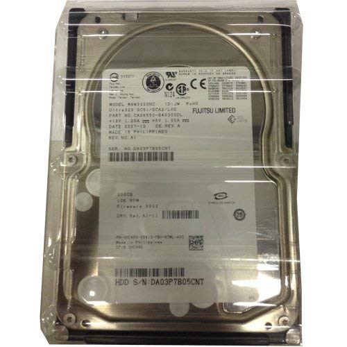 MAW3300NC Fujitsu 300 GB Ultra-320-SCSI 80-pin Centronics SCA-2 10000R (Generalüberholt) von Fujitsu