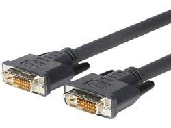 MicroConnect 5 m DVI-D M/M Kabel DVI (DVI, DVI-D, männlich, männlich, Gold, Schwarz) von Fujitsu