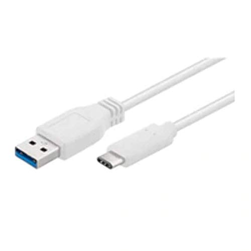 MicroConnect usb3.1ca1 W 1 m USB A USB C weiß Kabel USB – Kabel USB (1 m, 3.0 (3.1 Gen 1), USB A, USB C, männlich/männlich, weiß) von Fujitsu