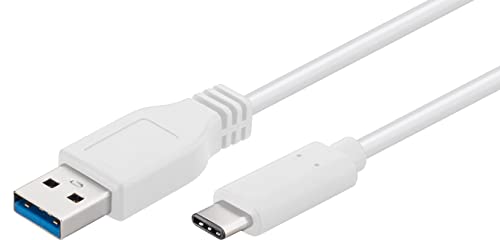 MicroConnect usb3.1ca2 W 2 m USB A USB C weiß Kabel USB – Kabel USB (2 m, 3.0 (3.1 Gen 1), USB A, USB C, männlich/männlich, weiß) von Fujitsu