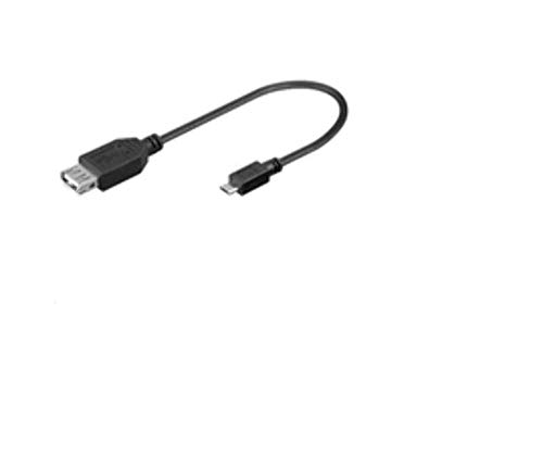 MicroConnect usbabmicro2 0,2 m USB A Micro B schwarz - USB-Kabel, 0,2 m, USB A, Micro-USB B, Stecker/Buchse schwarz von Fujitsu