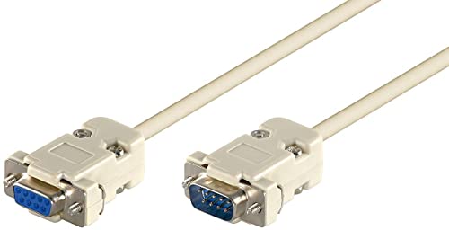 Microconnect DB9-DB9 1.8 m – Adapter für Kabel (DB9, DB9, grau, männlich/weiblich) von Fujitsu