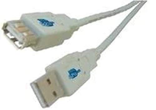 Microconnect USB 2.0 A-A 3 m M-F – USB Kabel (USB A, USB A, männlich/weiblich, gerade, gerade, grau) von Fujitsu