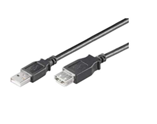 Microconnect USB2.0, M/F, 0.1 m – USB Kabel (M/F, 0.1 m, 2.0, USB A, USB A, 480 Mbit/s, 0,1 m) schwarz von Fujitsu