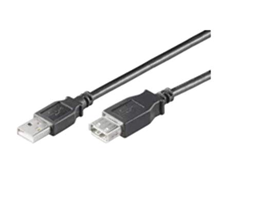 Microconnect USB2.0, M/F, 0.5 m – USB Kabel (M/F, 0.5 m, 2.0, USB A, USB A, 480 Mbit/s, 0.5 m) schwarz von Fujitsu